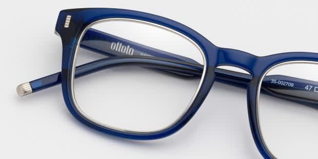 Ottoto Vauxhall Blue Eyeglasses | Includes FREE Rx Lenses