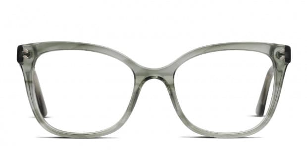 Amelia E. Bocian Green/Clear Eyeglasses | Includes FREE Rx