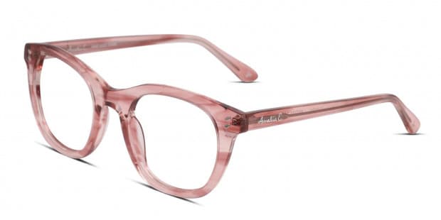 Cat-Eye Pink Prescription Included Online Eyeglasses Amelia E. Bella Women's Frames, Discounted, FSA/HSA, Bifocal, Transitions, Stylish, Cool, Fashion