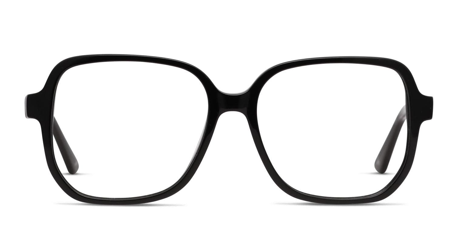 Amelia E. Lynn Shiny Black glasses - Shiny Black - Frontal View