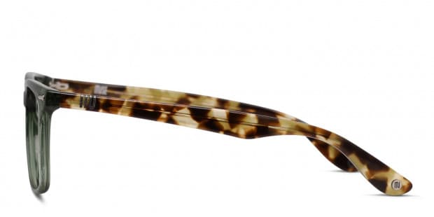 Muse Gilford Green/Clear Eyeglasses | Includes FREE Rx Lenses
