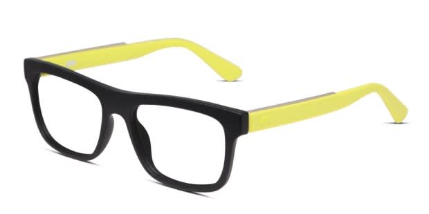 Revel Floater Black/Yellow Eyeglasses | Includes FREE Rx Lenses