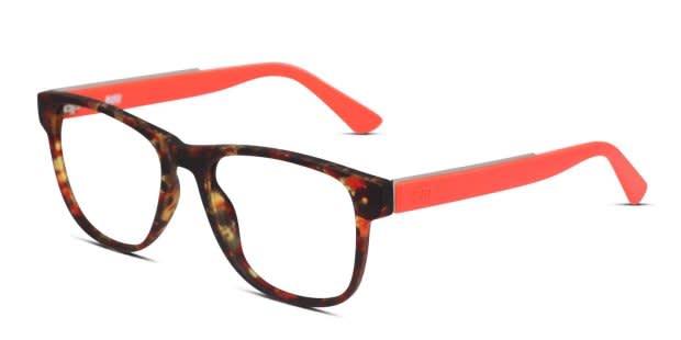 Revel Riff Tortoise/Orange Eyeglasses | Includes FREE Rx Lenses
