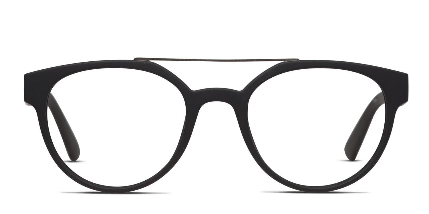 Revel Roundtree Black glasses - Black - Frontal View