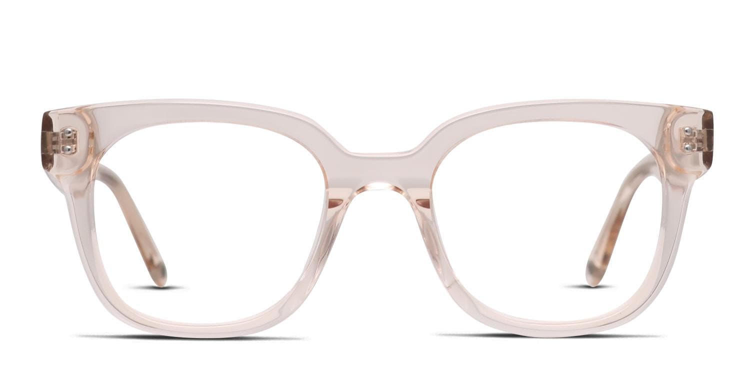 Muse Naomi Clear, Beige glasses - Clear / Beige - Frontal View
