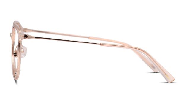Ottoto Bellona Pink, Rose Gold Eyeglasses | Includes FREE Rx Lenses