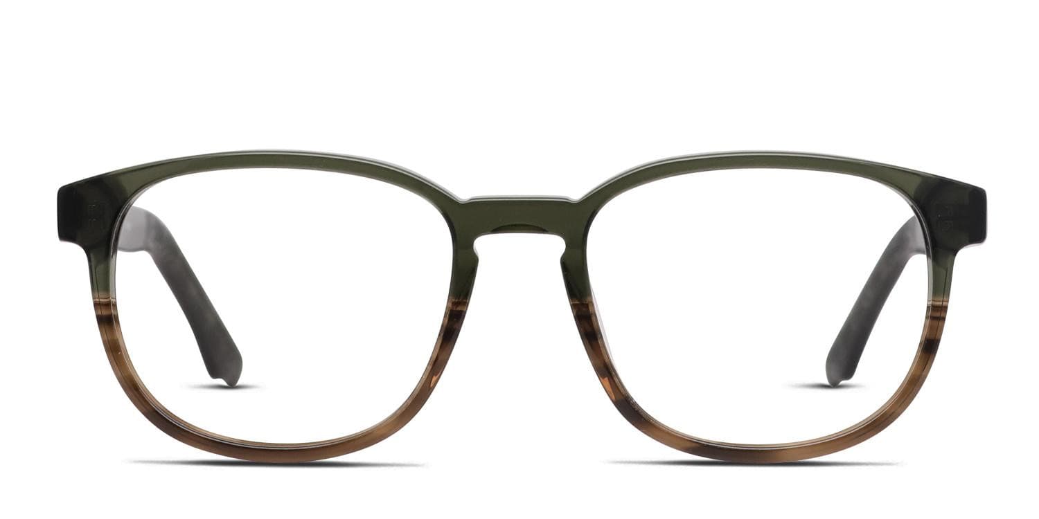 The Volcan Darwin Giant Green, Brown glasses - Green / Brown - Frontal View