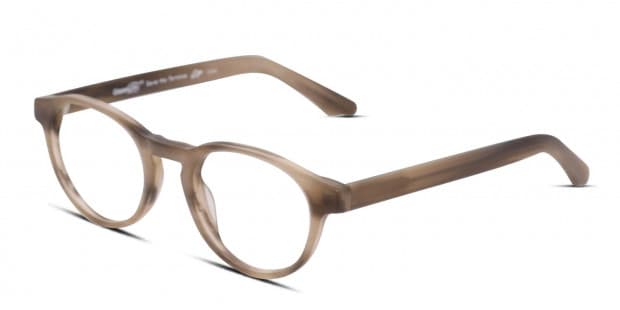 Wood Eyeglasses Stand in Light Brown from Bali - Prominent Nose in Light  Brown