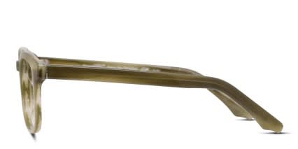 The Greek Green glasses - Green - Side View