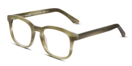 The Greek Green glasses - Green - Angle View