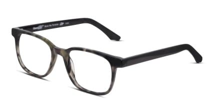 The Western Pond Tortoise, Green, Black glasses - Tortoise / Green / Black - Angle View