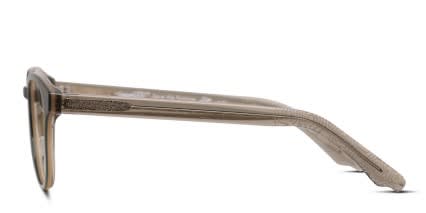 The African Sideneck Green glasses - Green - Side View