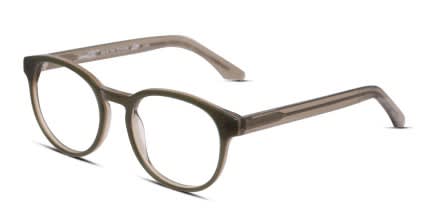 The African Sideneck Green glasses - Green - Angle View