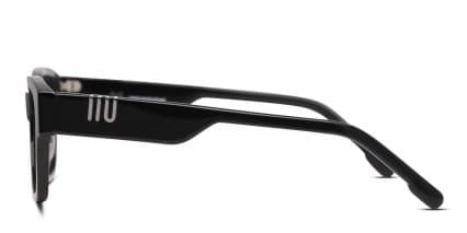 Muse Insight Shiny Black glasses - Shiny Black - Side View