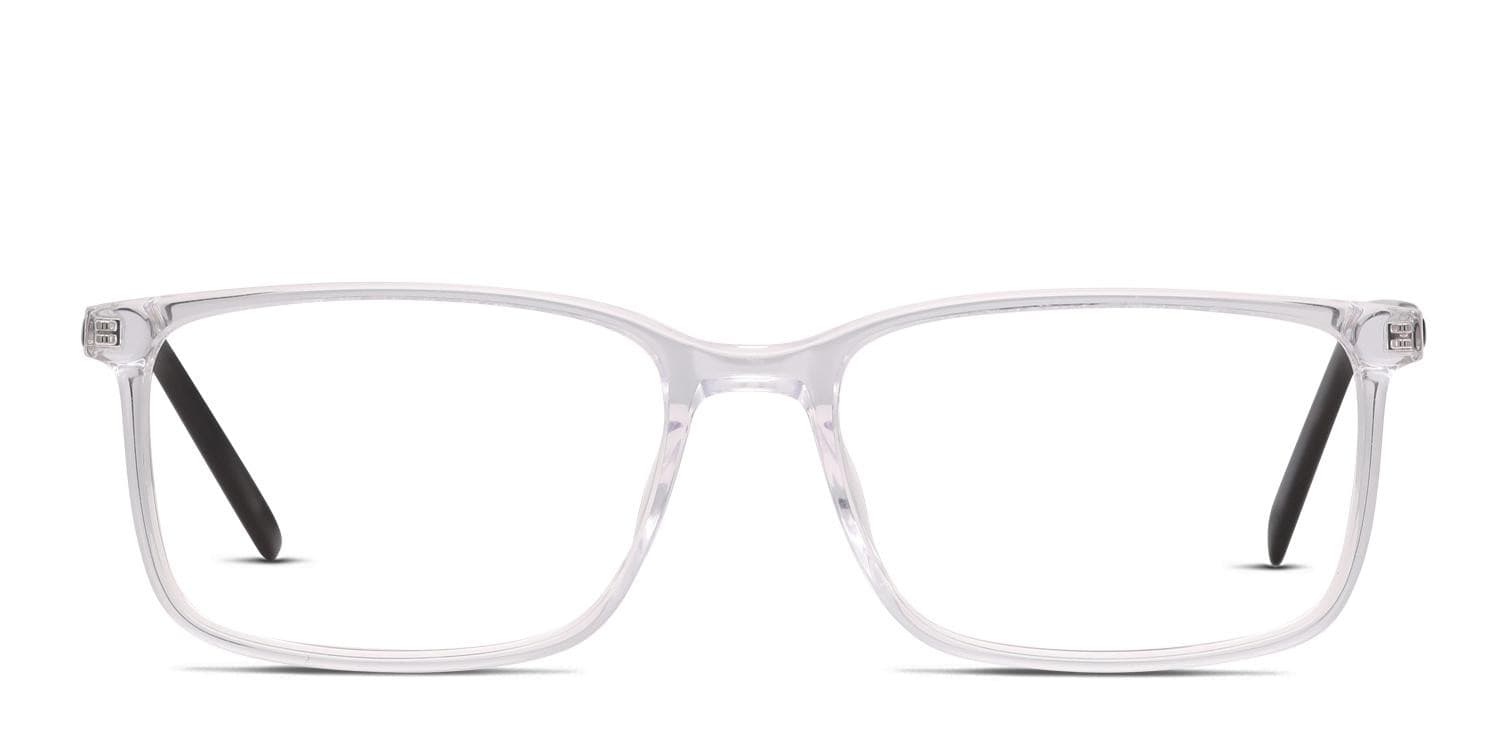 Glisten Clear glasses - Clear - Frontal View
