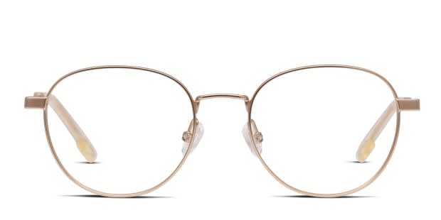 スリーアイ　US10w Ottoto Sequence Low Bridge Fit Gold Prescription Eyeglasses