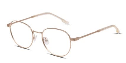 Ottoto Sequence Low Bridge Fit Gold glasses - Gold - Angle View