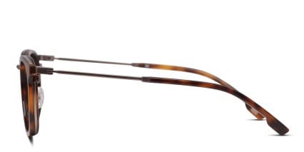 Muse Ridgley Low Bridge Fit Tortoise, Gunmetal glasses - Gunmetal / Tortoise - Side View