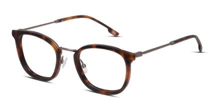 Muse Ridgley Low Bridge Fit Tortoise, Gunmetal glasses - Gunmetal / Tortoise - Angle View