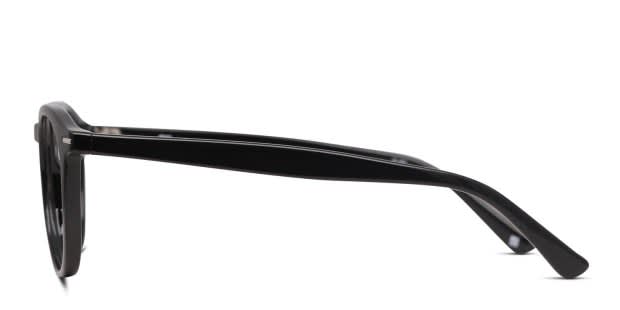 Muse Zenith Shiny Black Prescription Eyeglasses