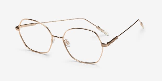 Ottoto Lorenza Gold Prescription Eyeglasses