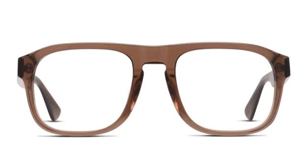 Von Miller x GlassesUSA.com Eagle Brown, Clear Prescription