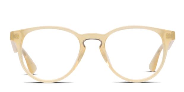 Von Miller x GlassesUSA.com DeSoto Yellow Prescription Eyeglasses