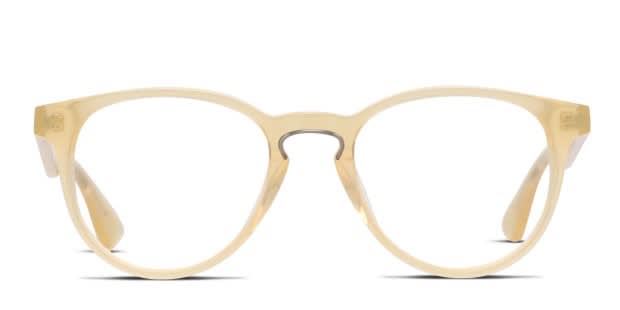 Von Miller x GlassesUSA DeSoto Yellow Prescription Eyeglasses