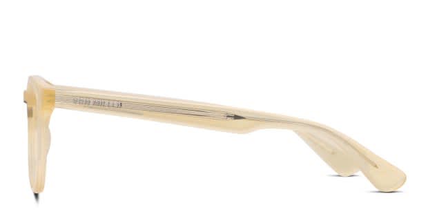 Von Miller x GlassesUSA.com DeSoto Yellow Prescription Eyeglasses