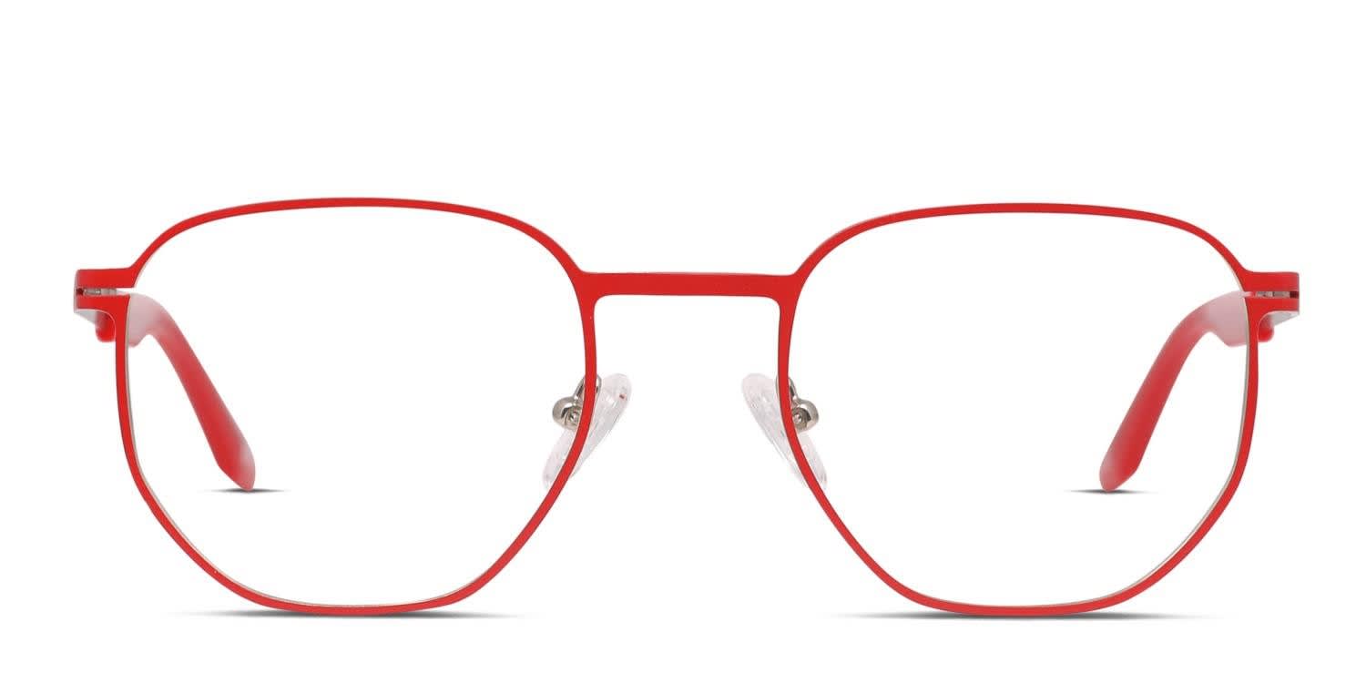 Revel Gridline Red glasses - Red - Frontal View
