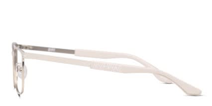 Revel Downforce White glasses - White - Side View