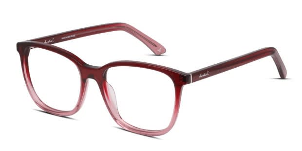Amelia E. Eventide Red, Clear Prescription Eyeglasses
