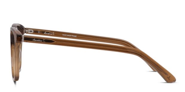 Muse Eloquence Tortoise/Beige Eyeglasses | Includes FREE Rx Lenses