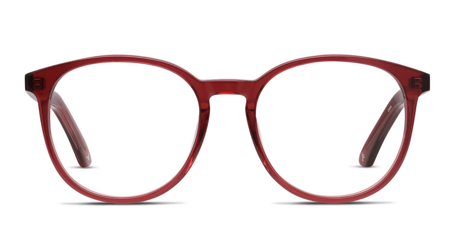 aimi　0226 Amelia E. Crescent Red Prescription Eyeglasses