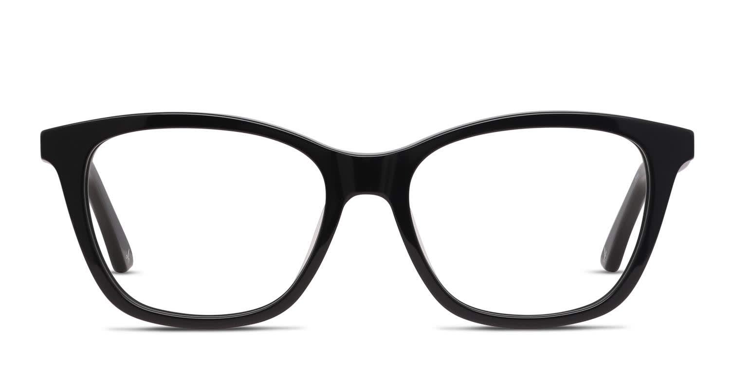 Amelia E. Sunset Shiny Black glasses - Shiny Black - Frontal View