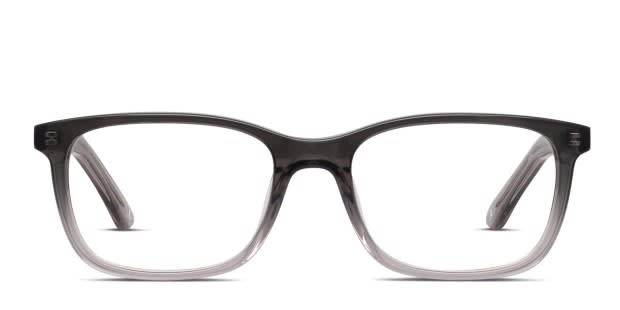 Amelia E. Aquene Gray Clear Prescription Eyeglasses