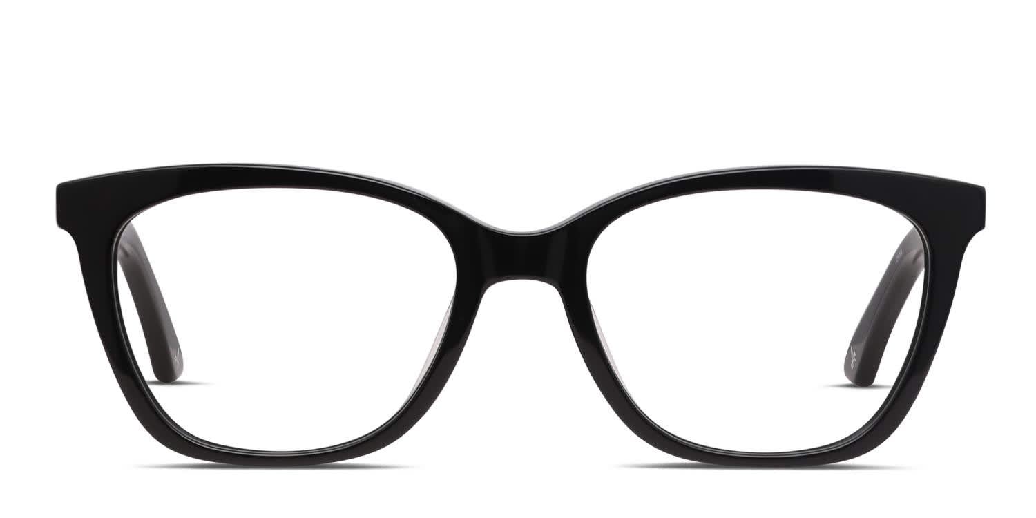 Muse Lela Shiny Black Eyeglasses | Includes FREE Rx Lenses
