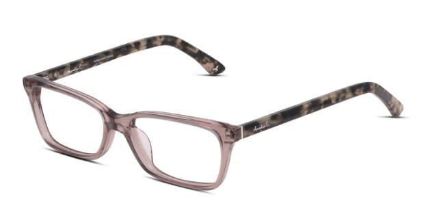 Amelia E. Skyline Brown, Clear Prescription Eyeglasses