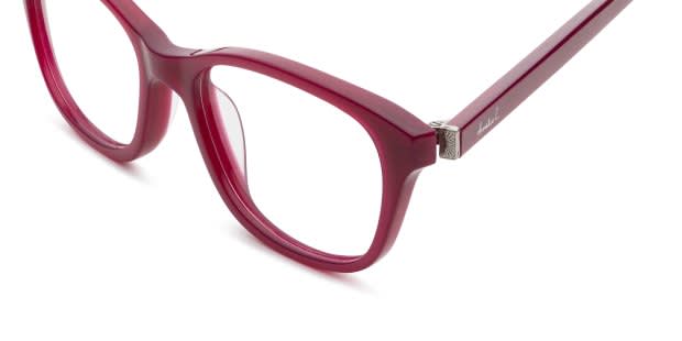 Amelia E. Low-Key Red Prescription Eyeglasses