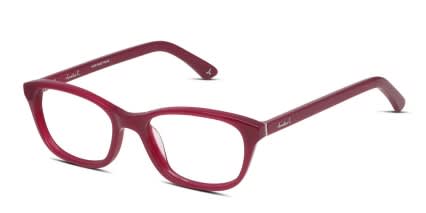 Amelia E. Low-Key Red glasses - Red - Angle View