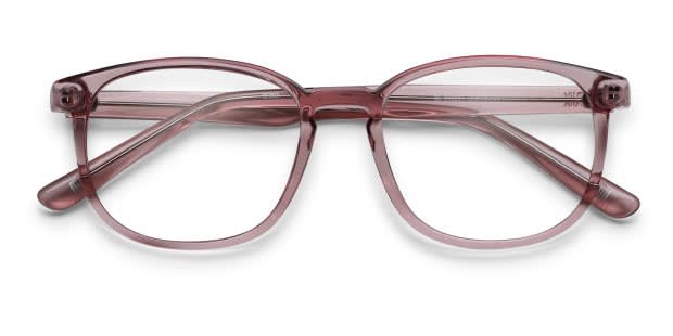 Muse Campbell Pink, Clear Prescription Eyeglasses