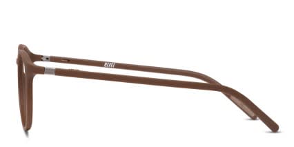 Revel Nolan Brown glasses - Brown - Side View