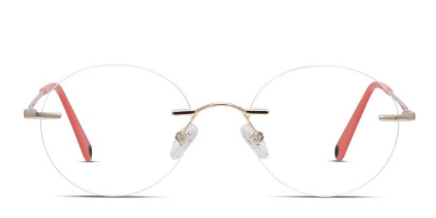 Yoji Mizu Gold Prescription Eyeglasses