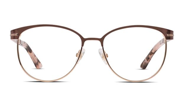 Amelia E. Plymouth Rose Gold, Gold Prescription Eyeglasses