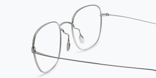 OCTアトラス Ottoto Atlas Silver Prescription Eyeglasses