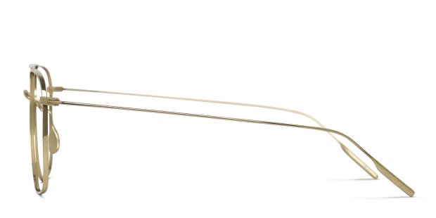 Ottoto Vertex Gold Prescription Eyeglasses