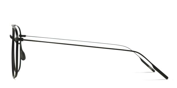 Ottoto Vertex Matte Black Prescription Eyeglasses