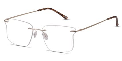 Ottoto Masterful Gold glasses - Gold - Angle View