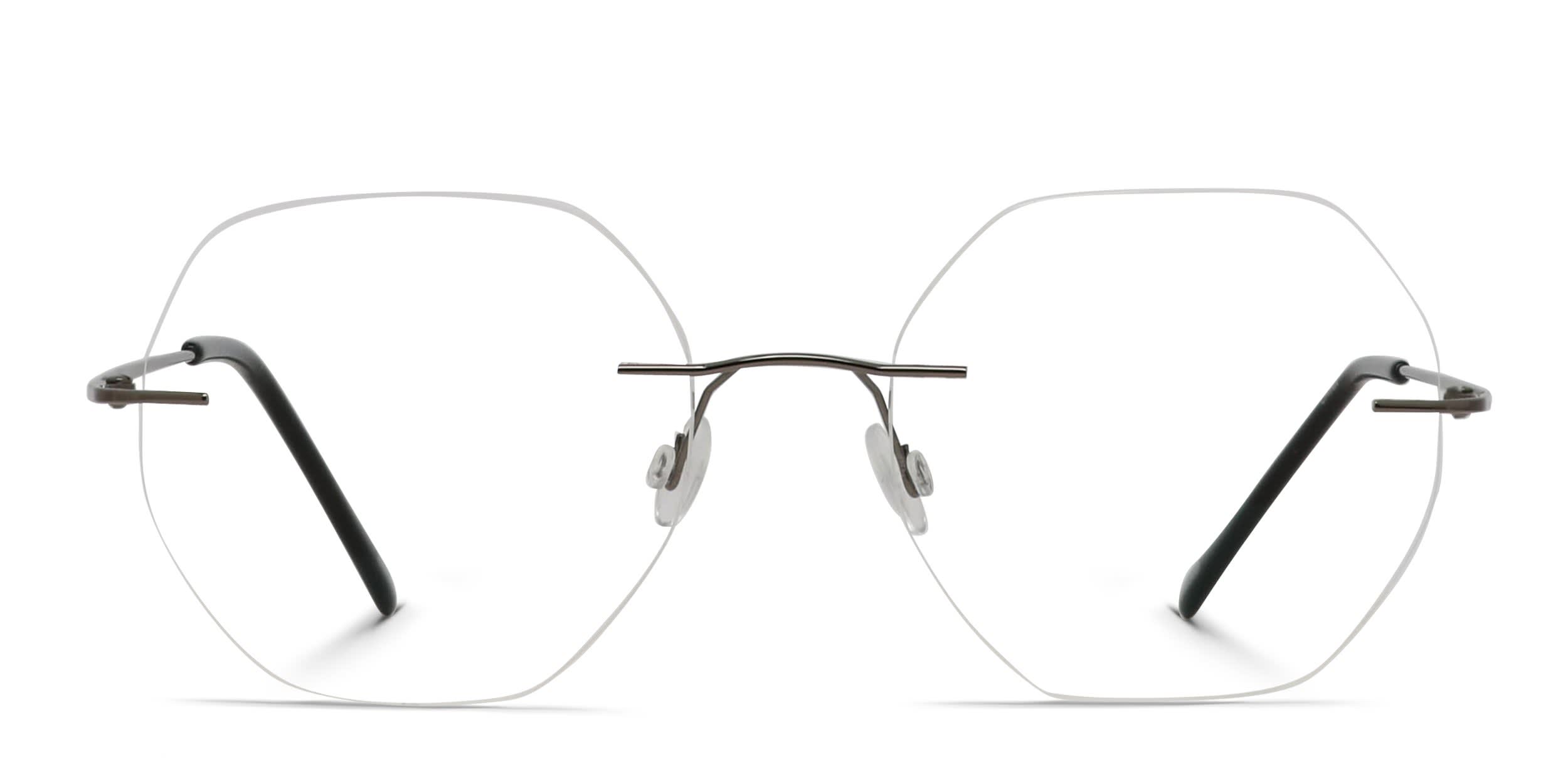 ディメンション・ビューティ Ottoto Dimension Gunmetal Prescription Eyeglasses