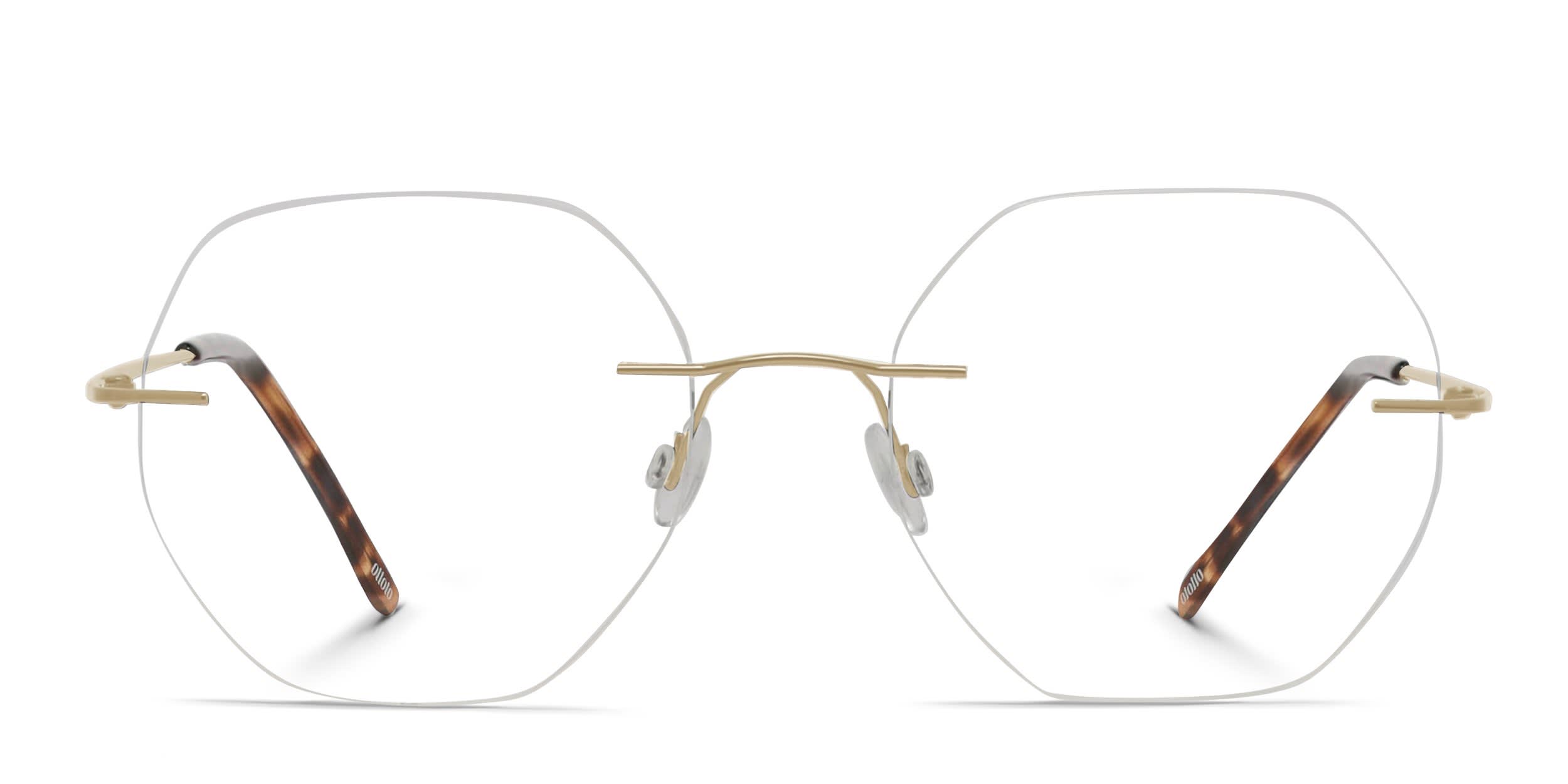 ディメンション・ビューティ Ottoto Dimension Gold Prescription Eyeglasses